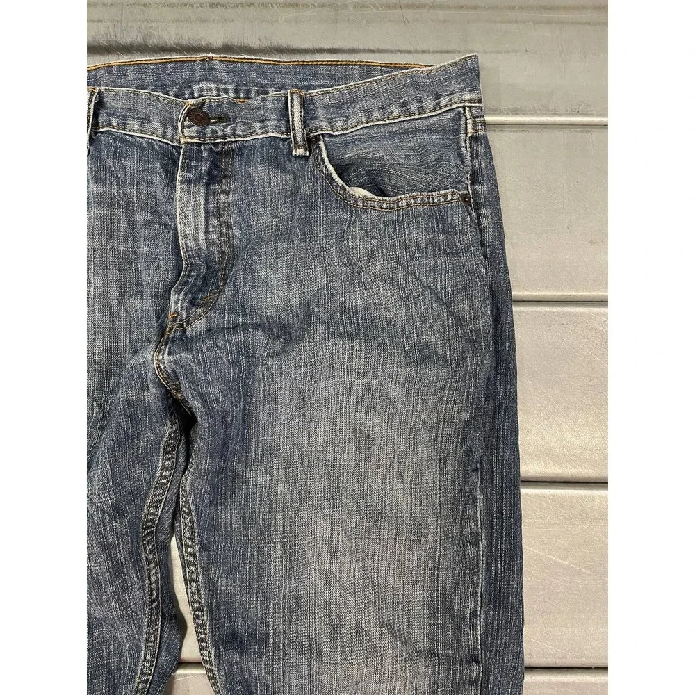 Levis‎ 559 Jeans Mens 36x32 Blue Medium Wash Denim Relaxed Straight